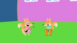 انیمیشن خانواده روباه مهربان قسمت 14